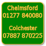telephone numbers for self storage in Chelmsford and Colchester